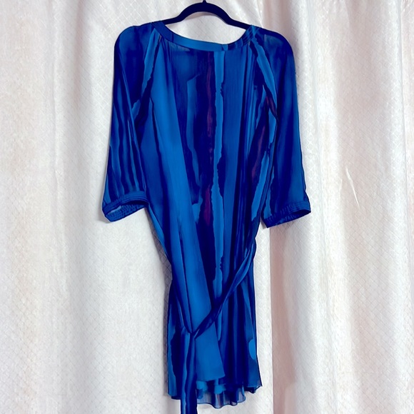 ARMANI EXCHANGE - blue dress - Picture 2 of 3